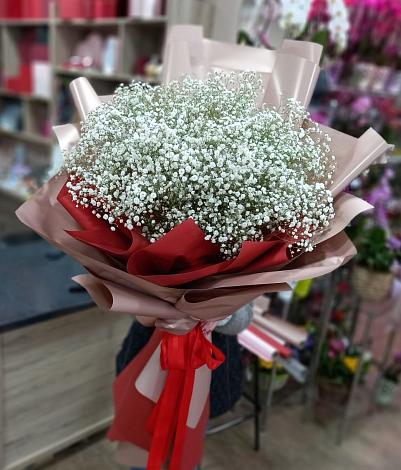 Букет цветов из: Гипсофила в Подкумке