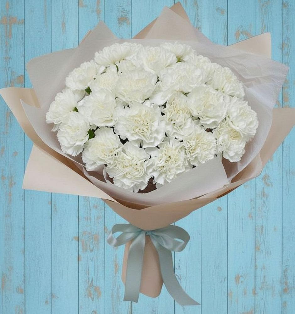 Букет цветов из: Гвоздики в Подкумке