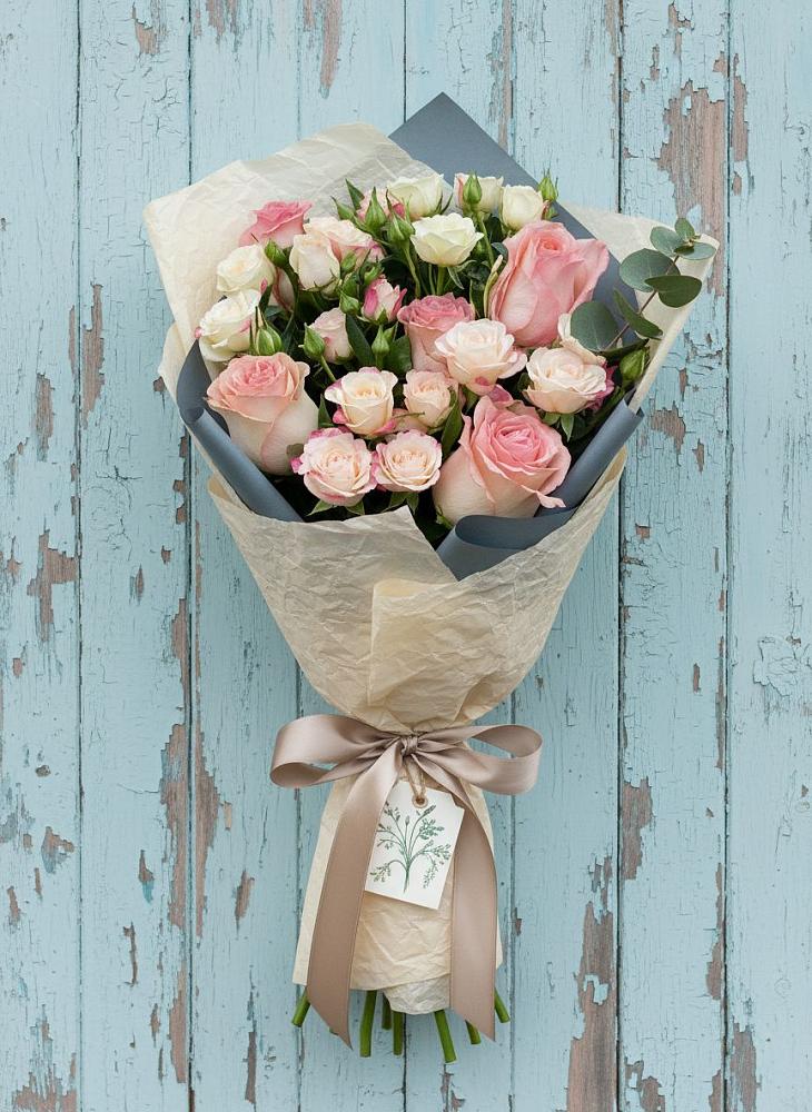 Букет цветов из: Розы в Подкумке