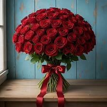 Букет Красные розы Блэк Меджик в Подкумке