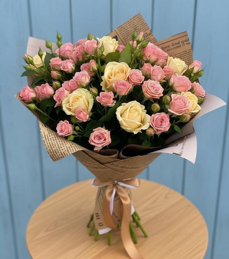 Букет цветов из: Розы в Подкумке