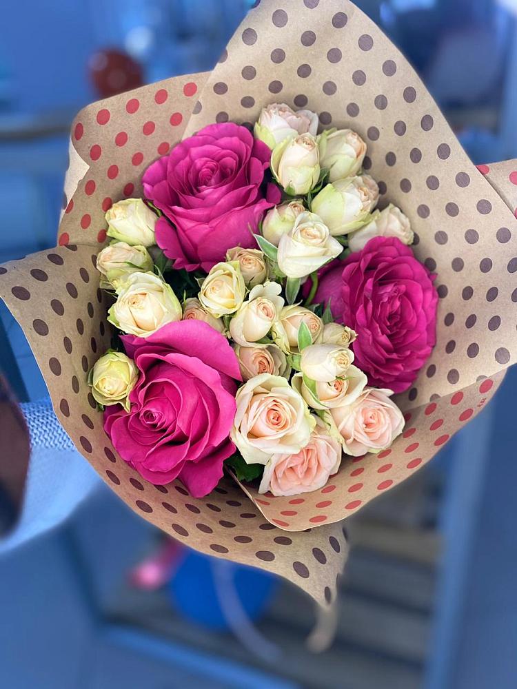 Букет цветов из: Розы в Подкумке