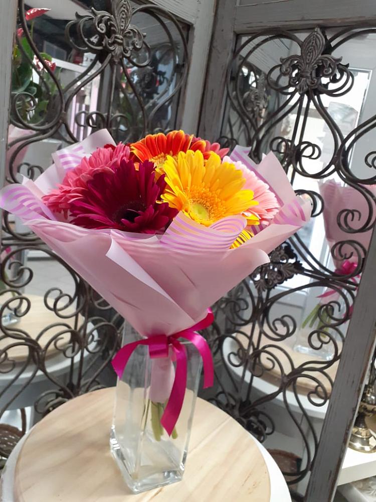 Букет цветов из: Герберы в Подкумке