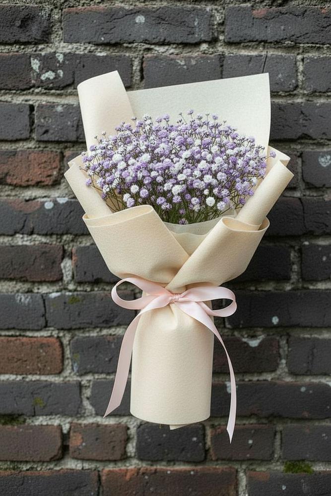 Букет цветов из: Гипсофила в Подкумке