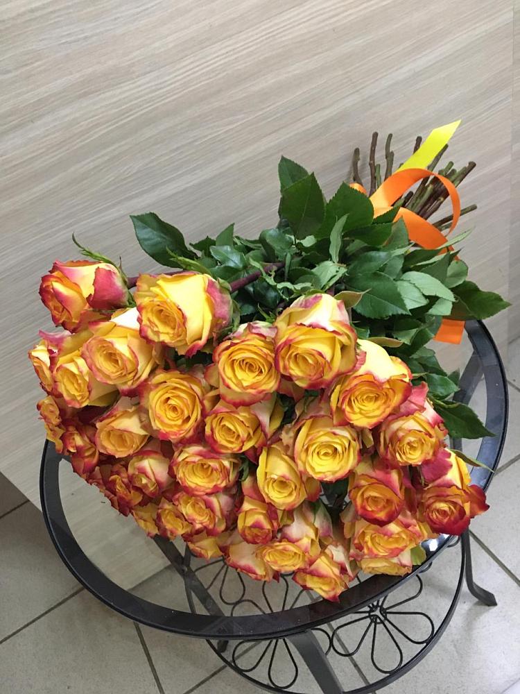 Букет Желтые розы в Подкумке