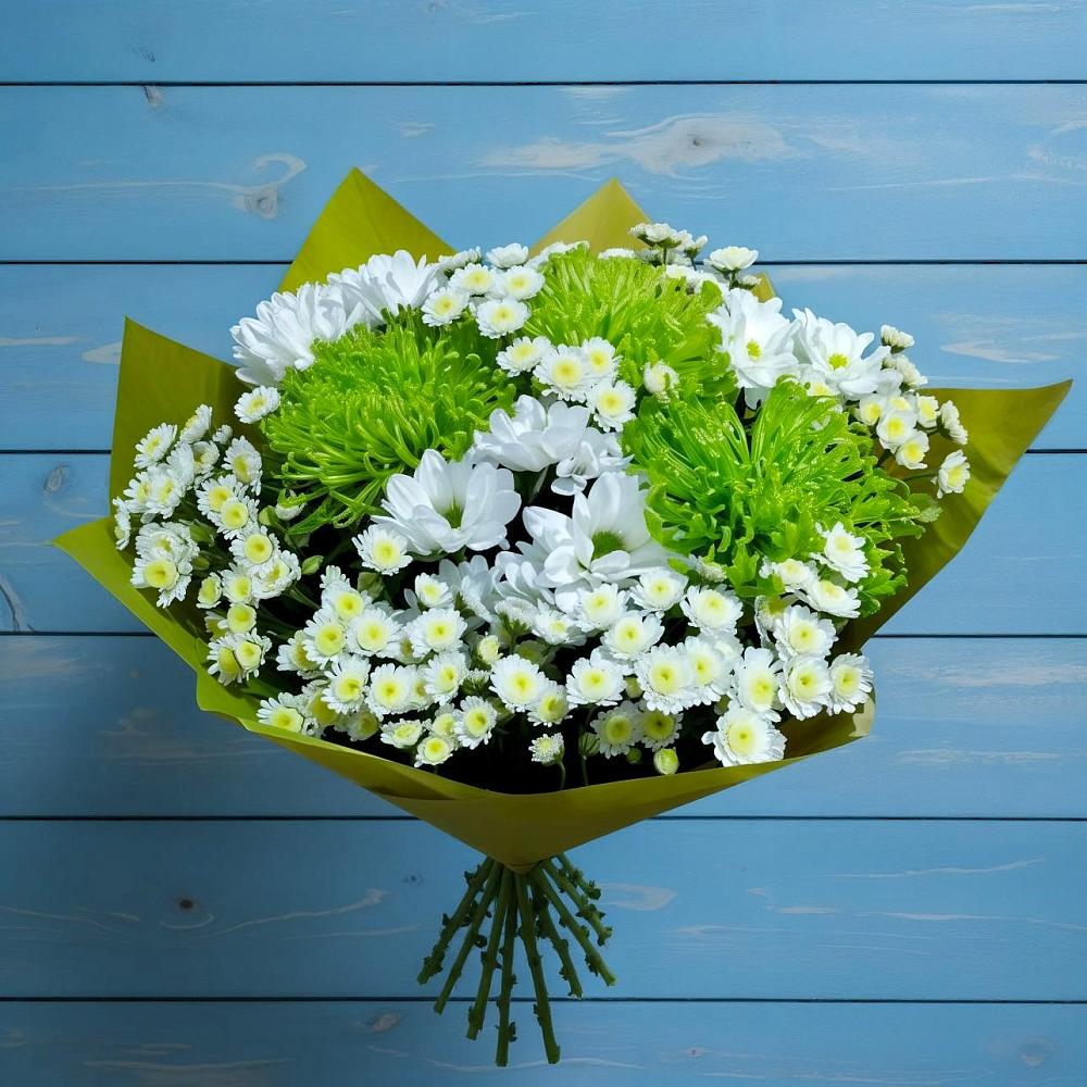 Букет цветов из: Хризантемы в Подкумке