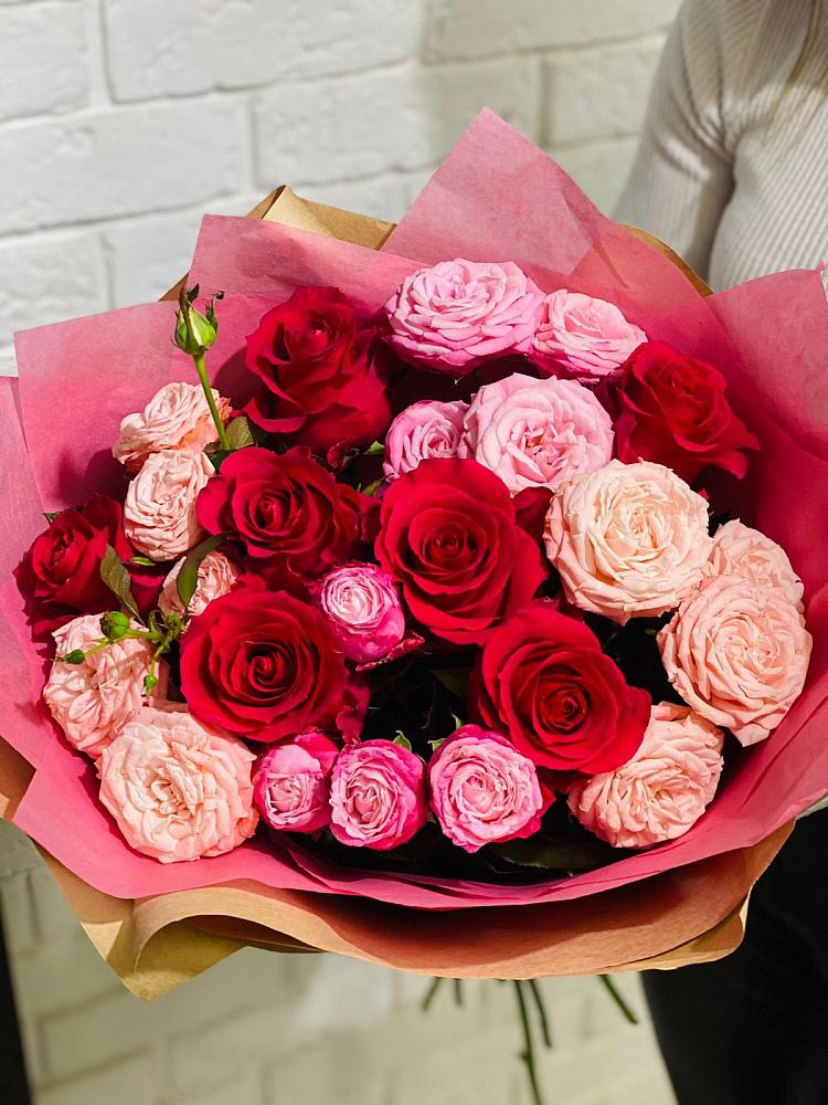 Букет цветов из: Розы в Подкумке