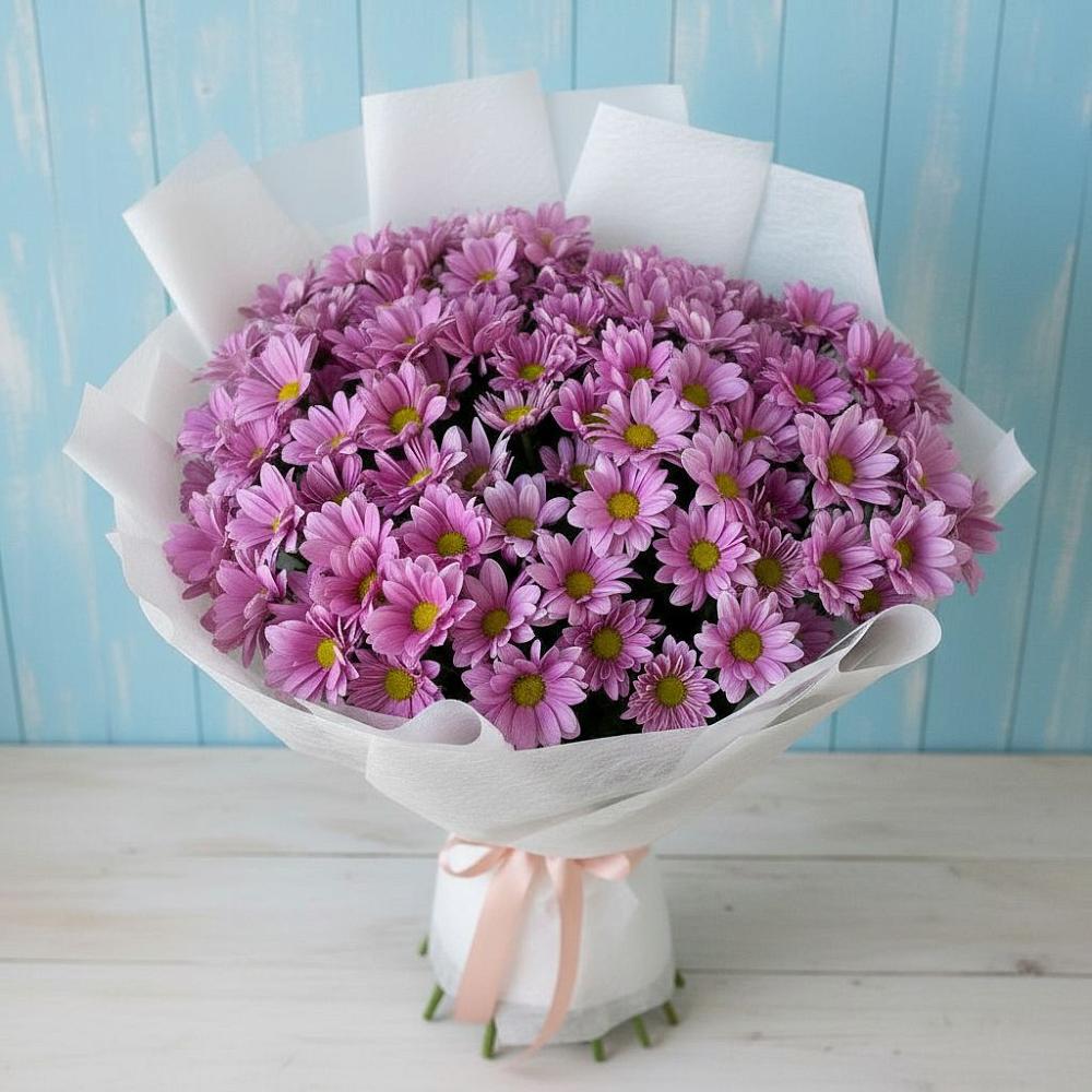 Букет цветов из: Хризантемы в Подкумке