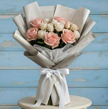 Букет цветов из:  Розы #REPLACE_PRED# Подкумке