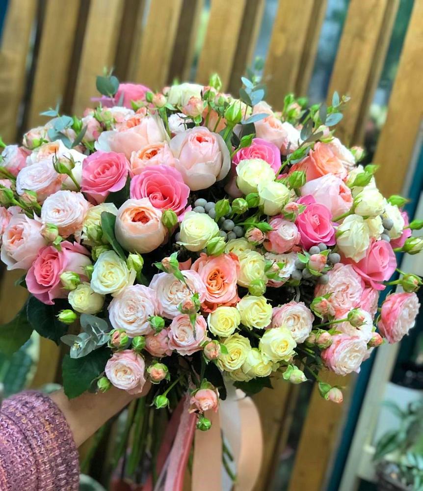 Букет цветов из: Розы в Подкумке