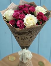 Букет цветов из:  Розы #REPLACE_PRED# Подкумке