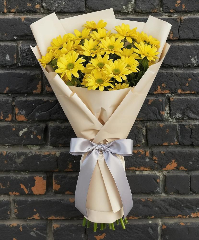 Букет цветов из: Хризантемы в Подкумке