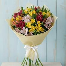 Букет цветов из:  Альстромерии в Подкумке