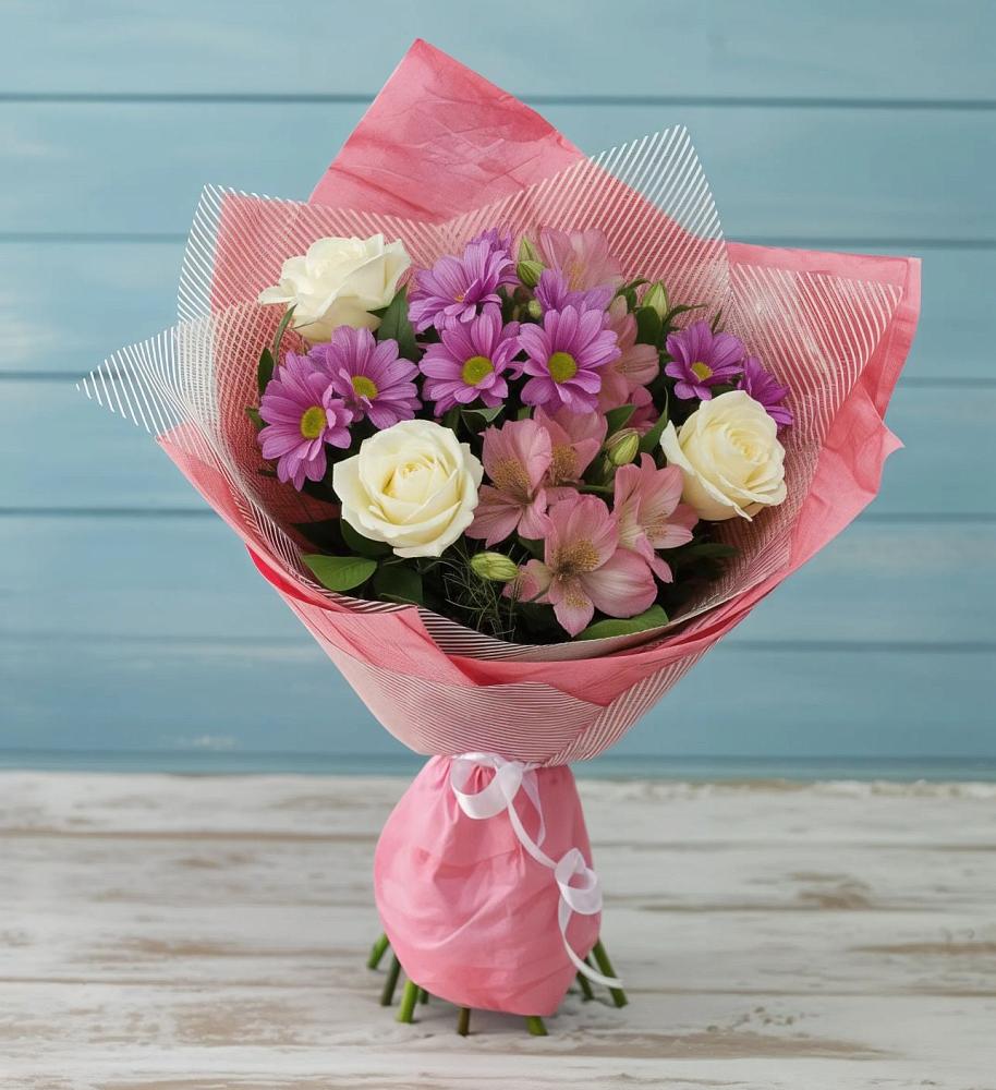 Букет цветов из: Герберы в Подкумке