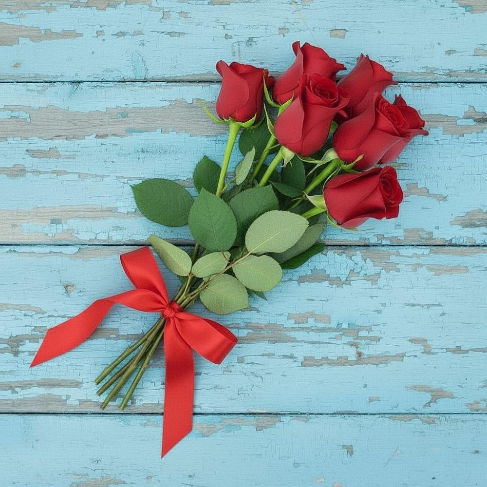 Букет Красные розы в Подкумке
