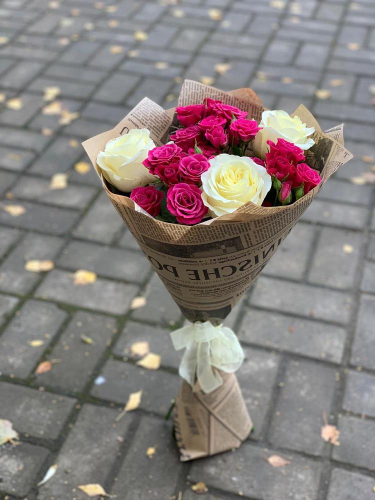 Букет цветов из: Розы в Подкумке