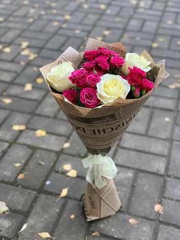 Букет цветов из: Розы в Подкумке