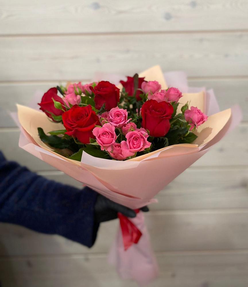 Букет цветов из: Розы в Подкумке
